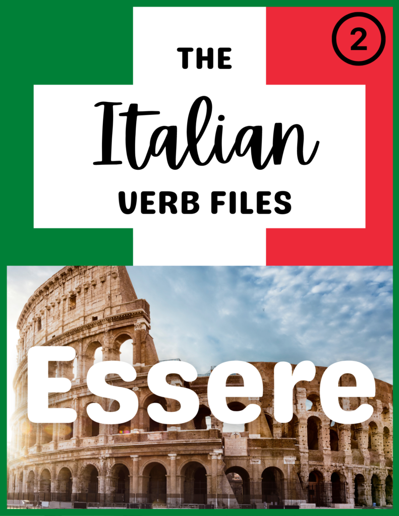 The Italian Verb Files Essere The Happy Maple Language Co