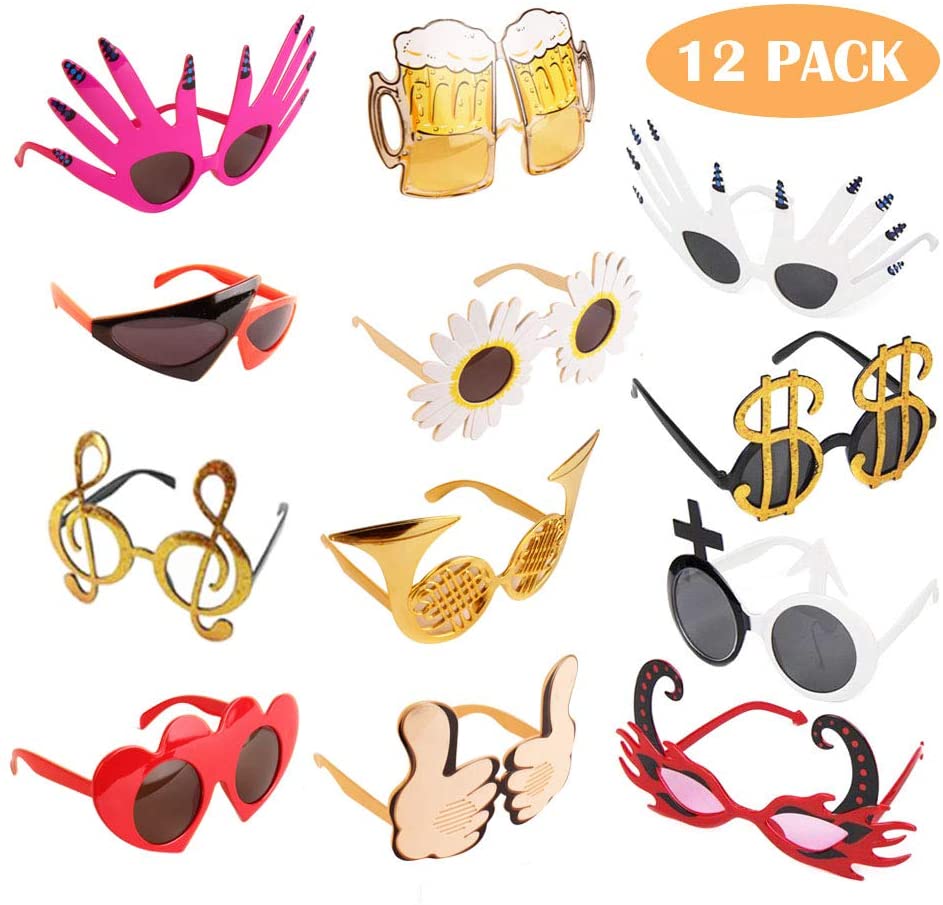 Funny costume glasses to use for online ESL teaching