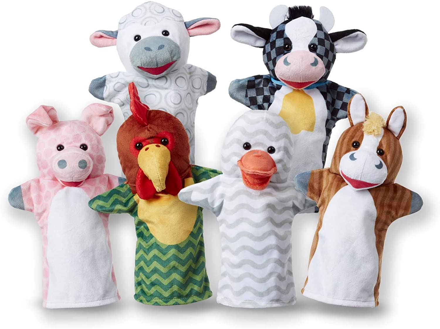 Farm Animal Puppets for Online ESL Teachers